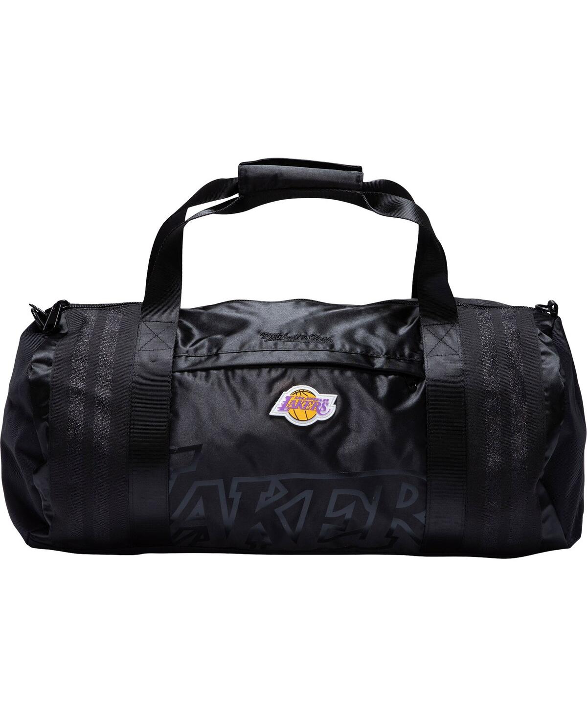 Mitchell & Ness Kids' Boys And Girls Los Angeles Lakers Hardwood Classics Satin Duffel Bag In Brown