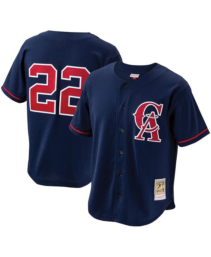 Mitchell & Ness Men's Bo Jackson Los Angeles Angels Authentic Mesh Batting  Practice V-Neck Jersey - Macy's