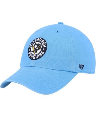 Men's Light Blue Pittsburgh Penguins Clean Up Adjustable Hat