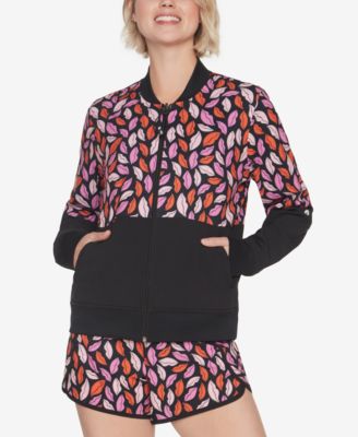 Skechers - Women's Skechweave Midnight Kiss Reversible Bomber Jacket