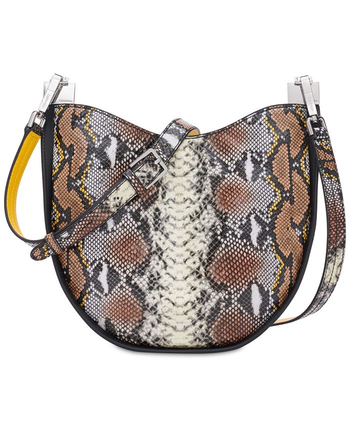 Calvin Klein Celestine Small Printed Crossbody & Reviews - Handbags &  Accessories - Macy's