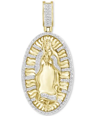 10K Gold Mary Pendant hotsell