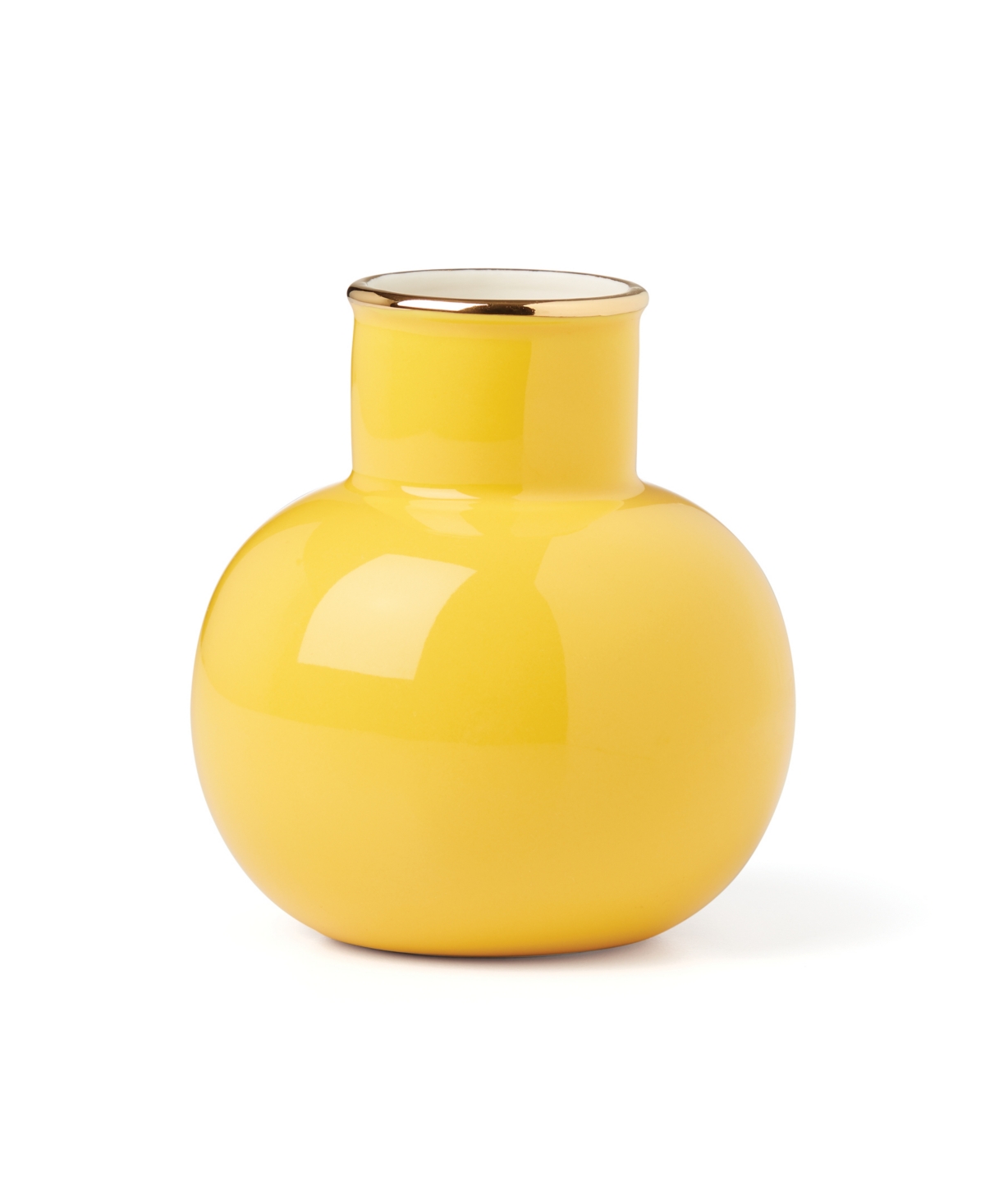 Kate Spade Make It Pop Small Vase In Yellow