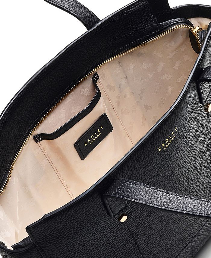 Borsa Radley London Provence Avenue Piccola Con Manico, Zip Giro, Pelle Martellata - 3