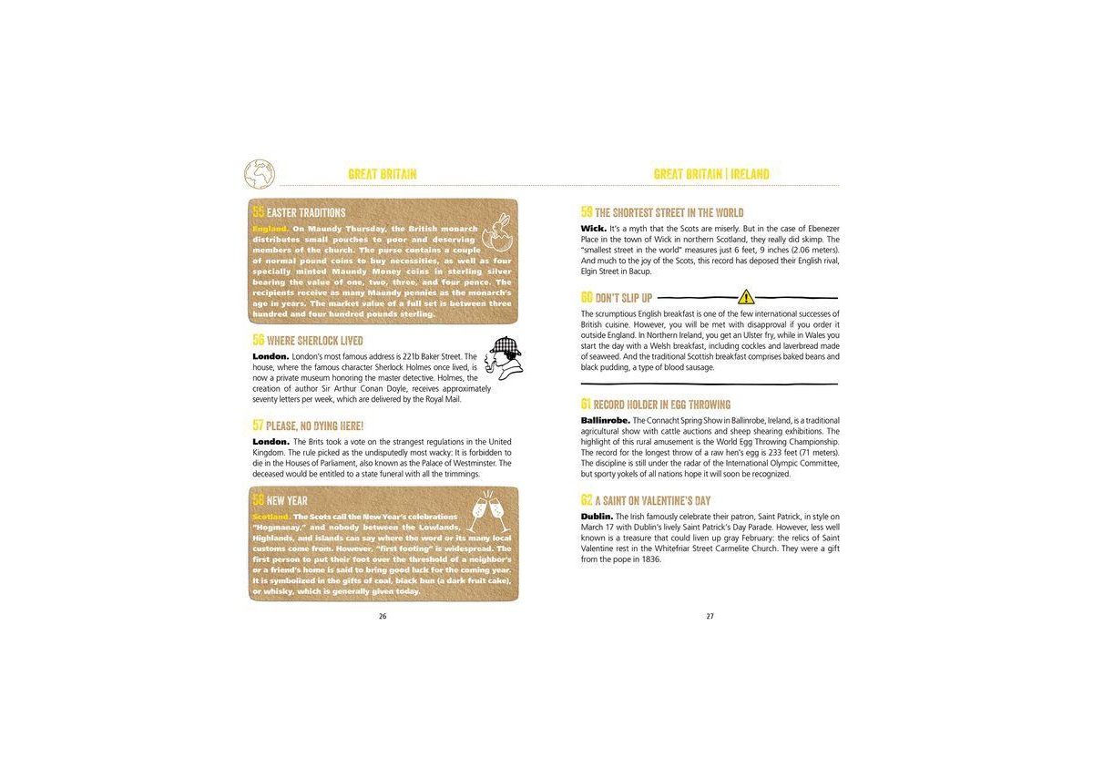 Barnes & Noble Useless Knowledge For The World Traveler- 555 Curious Facts, Trivia, And Misconceptions That You Sho In No Color