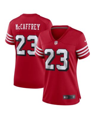 Women's Christian McCaffrey Scarlet San Francisco 49ers Alternate Game Player Jersey