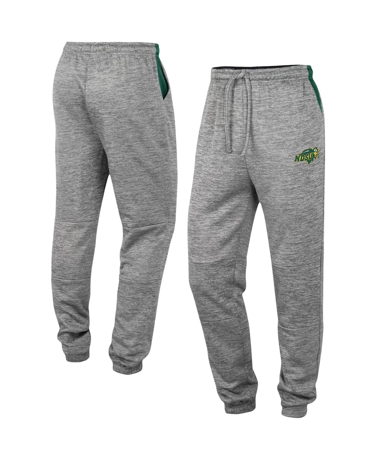 Men's Colosseum Gray Ndsu Bison Worlds to Conquer Sweatpants - Gray