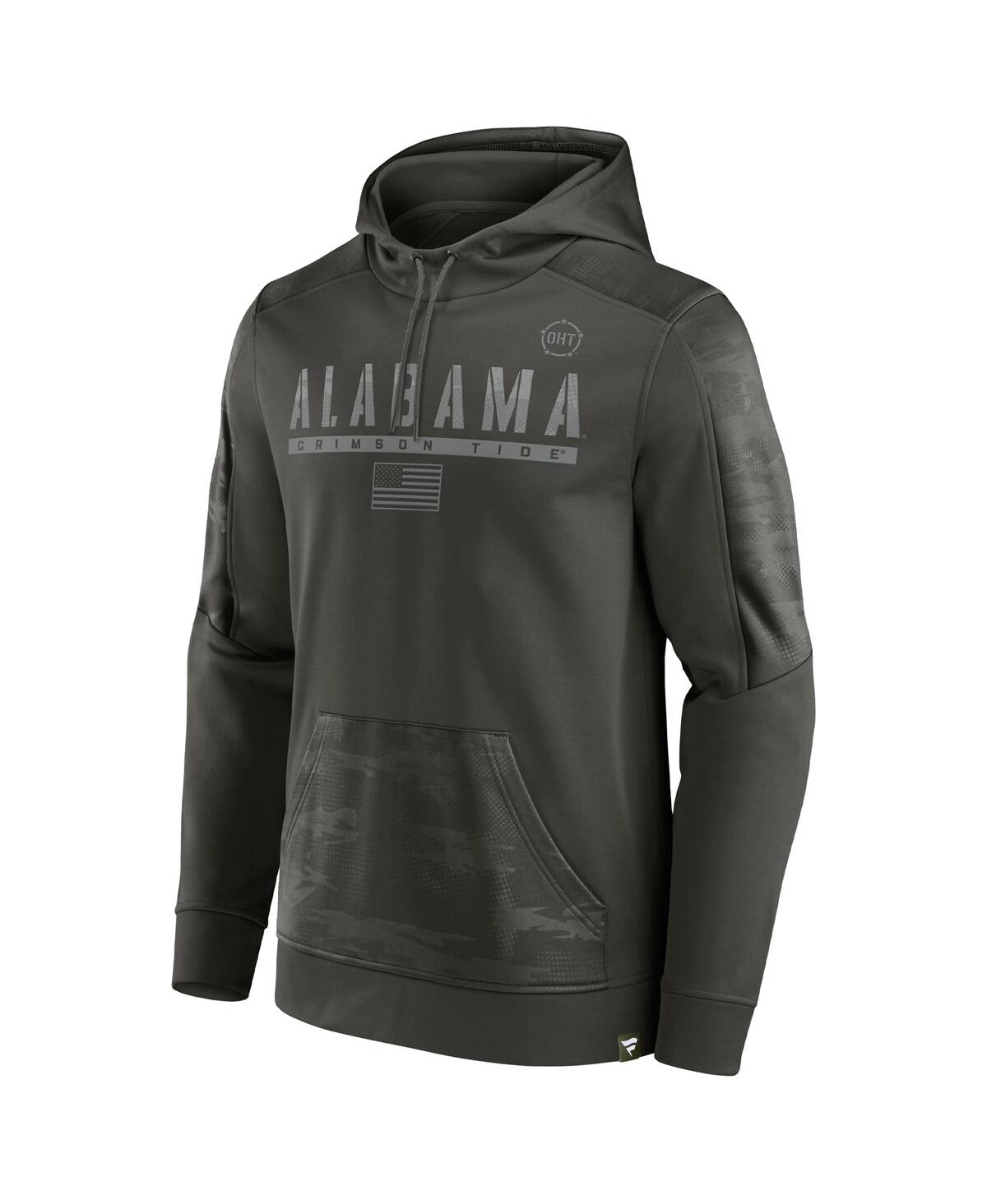 Men's FanaticsAlabama Crimson Tide Oht Military-Inspired Appreciation Guardian Pullover Hoodie - Olive