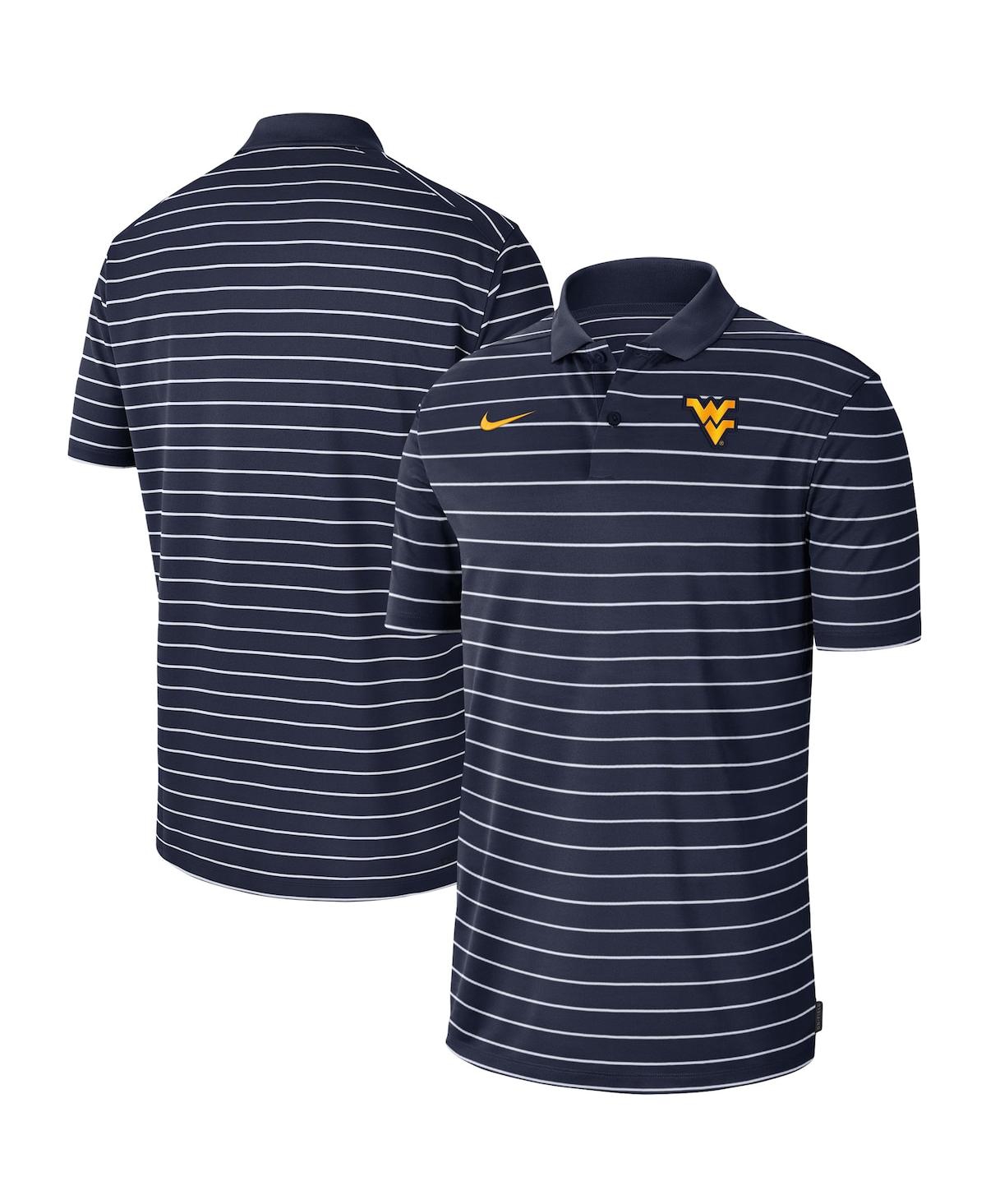 Nike Men's  Navy West Virginia Mountaineers Icon Victory Coaches 2022 Early Season Performance Polo S