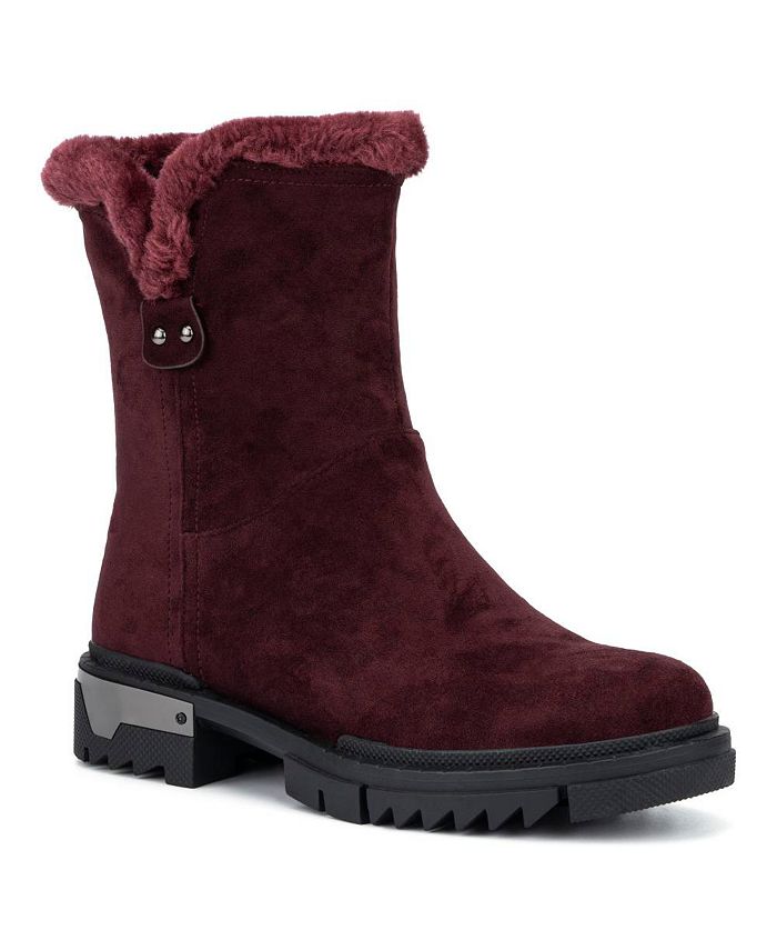 Tory burch discount courtney shearling boots