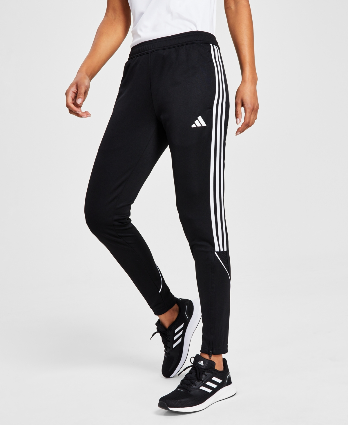 Shop Adidas Originals Women's Tiro 23 Track Pants In Black,white