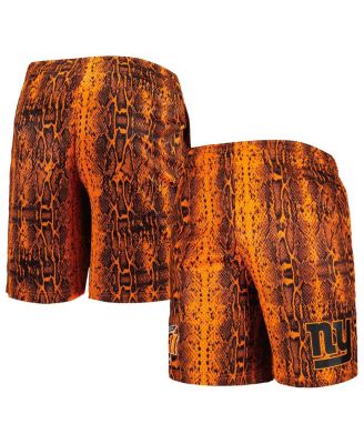 Men's Orange New York Giants Summer Pop Shorts
