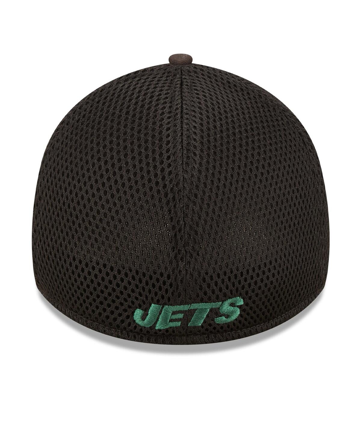 Men's New EraNew York Jets Team Neo 39Thirty Flex Hat - Black