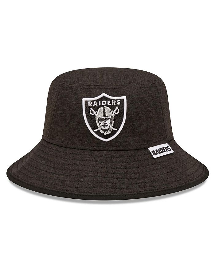 New Era Men's Heather Black Las Vegas Raiders Bucket Hat Macy's