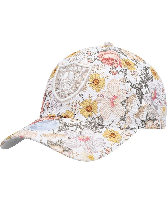 Women's New Era Black Las Vegas Raiders Floral 9TWENTY Adjustable Hat