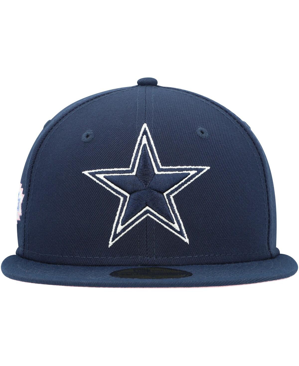 Men's New EraDallas Cowboys Super Bowl Xxx Pop Sweat 59FIFTY Fitted Hat - Navy
