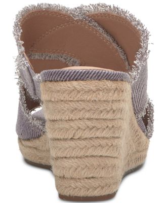 Lucky Brand Damen Madgie Keilsandale – Bequeme Espadrilles Mit Keilabsatz