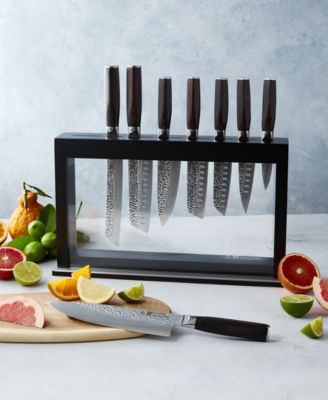 Damashiro Emperor Hisa Knife Block Set, 9 Piece