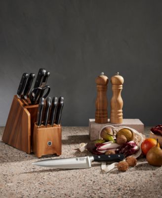Wolfgang Starke Kitchen Knife Block Set, 11 Piece
