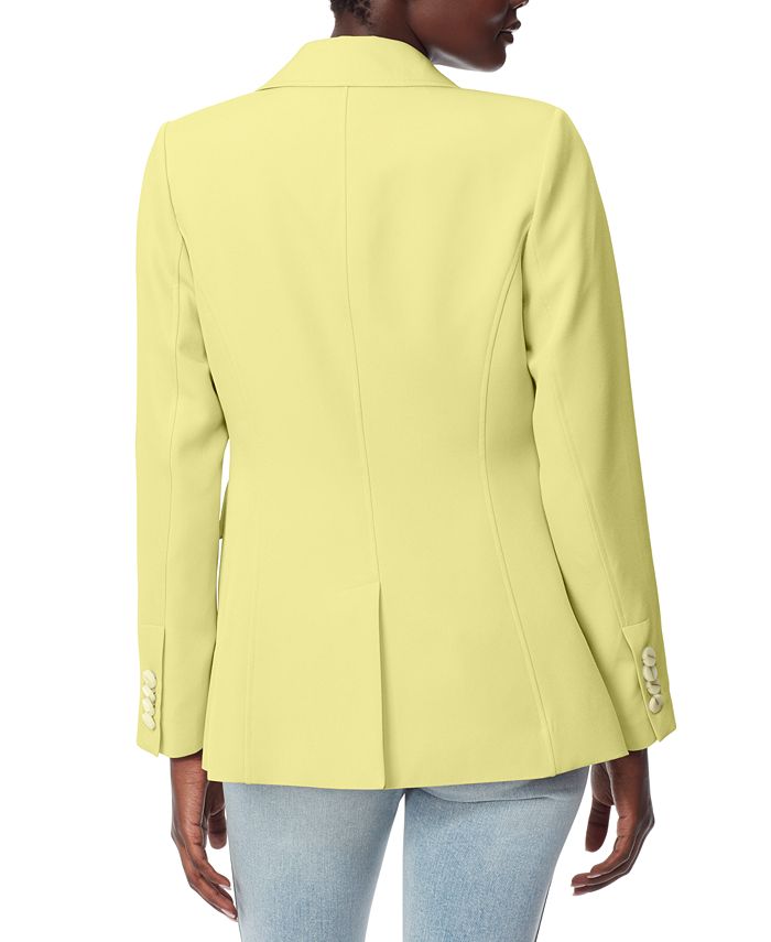 Sam Edelman Women's Notch-Collar Long-Sleeve Tapered Blazer - Macy's