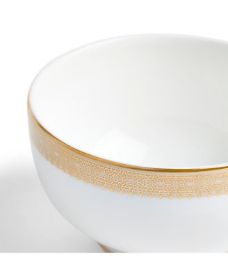 Vera Lace Gold Rice Bowl