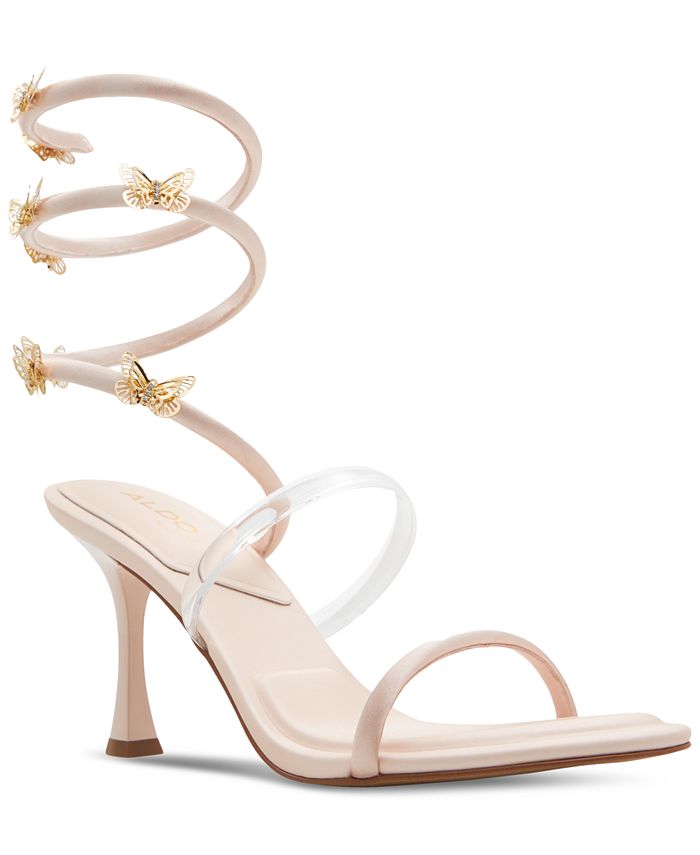 labyrint Moralsk akavet ALDO Women's Pirouette Coiled Strappy Dress Sandals & Reviews - Sandals -  Shoes - Macy's