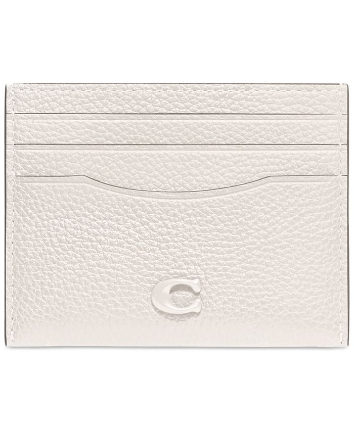 Coach White Cardholders for Women