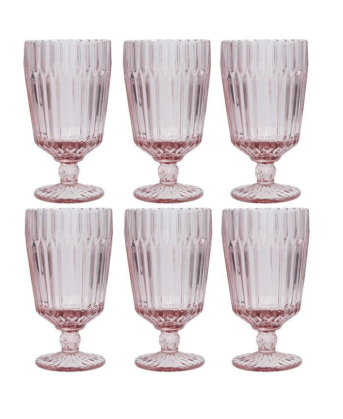 Fortessa Archie 14.2oz, Set of 6 Goblet Glasses Macy's