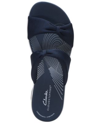 Clarks Women's Cloudsteppers Arla Coast Scrunched-Strap Sandals