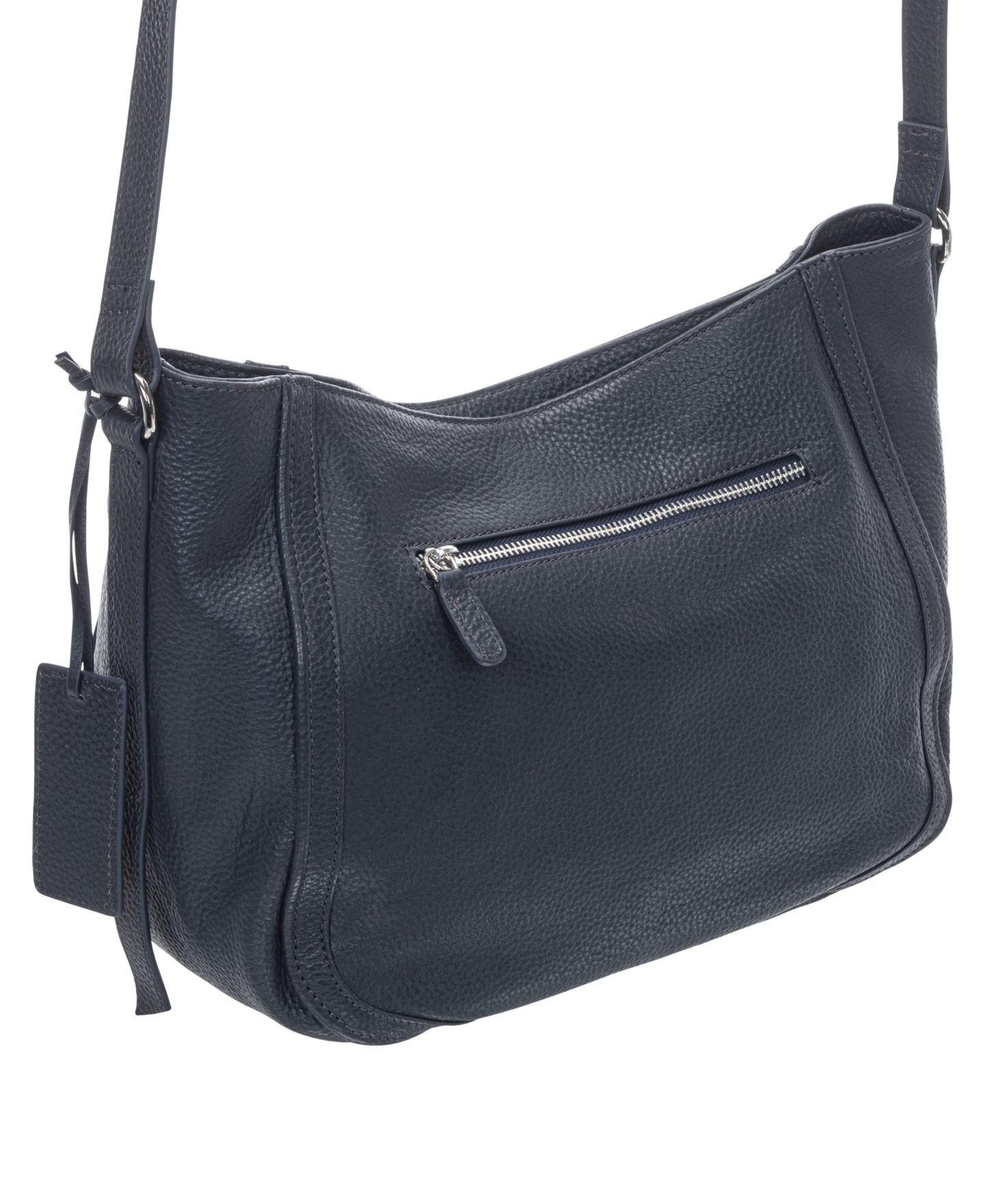 Женская сумка Mancini Pebbled Sophia Crossbody Handbag, цвет: Чёрный — фото 4