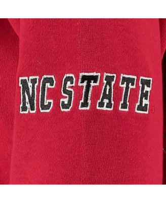 Women's Red NC State Wolfpack Big Logo Pullover Hoodie