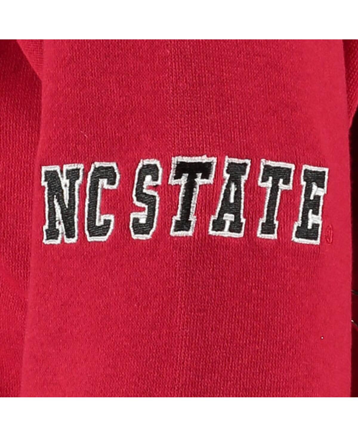 Shop Stadium Athletic Women's  Red Nc State Wolfpack Big Logo Pullover Hoodie
