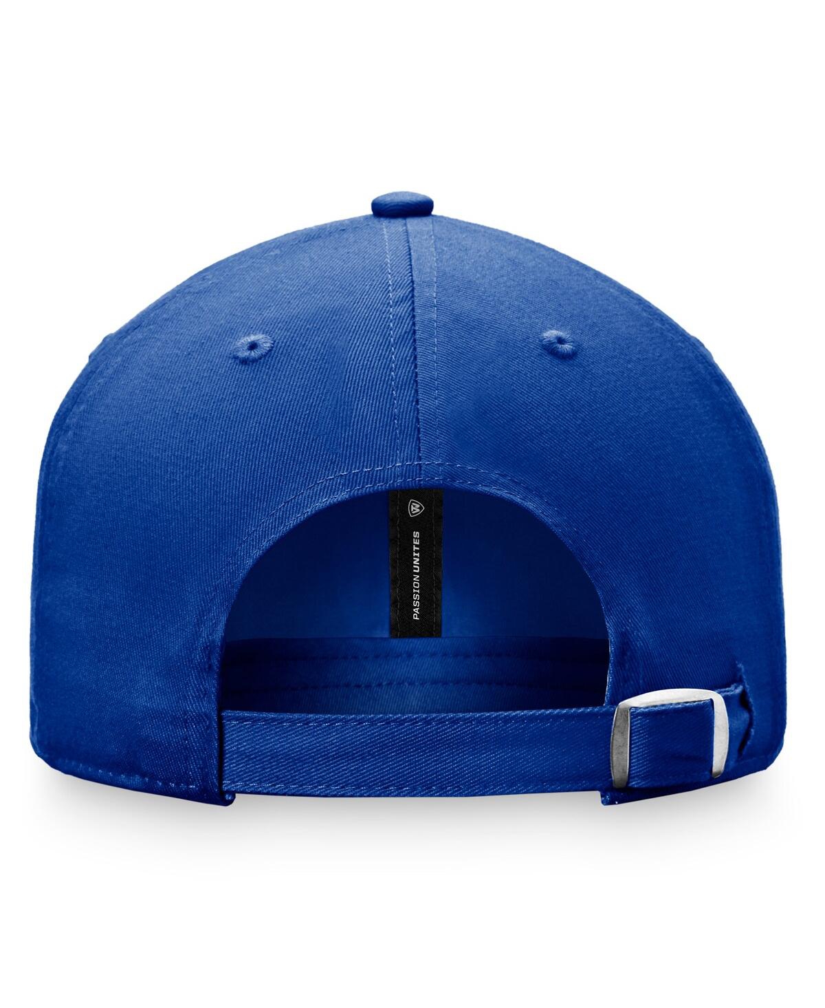 Top Of The World Royal Tulsa Golden Hurricane Slice Adjustable Hat In Royal
