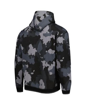 Men's Black Kansas City Chiefs Camo Pullover Hoodie