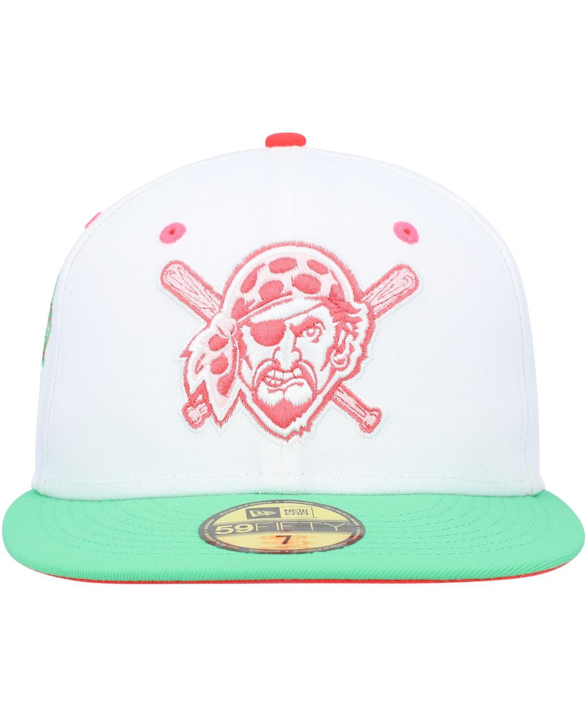 Men's New Era Green Pittsburgh Pirates Watermelon Lolli 59FIFTY Fitted Hat - Green