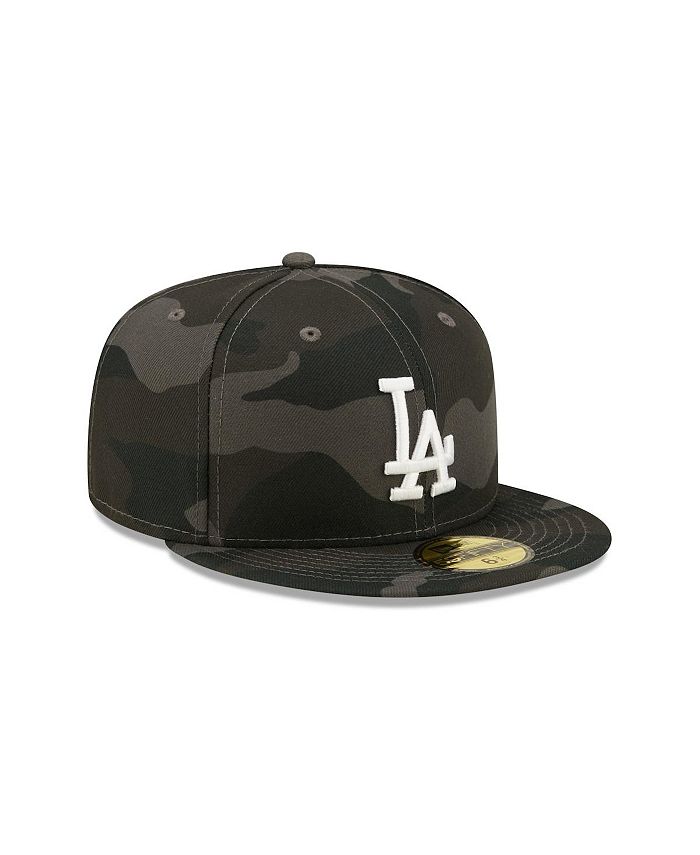 New Era Men's Camo Los Angeles Dodgers Dark 59FIFTY Fitted Hat Macy's