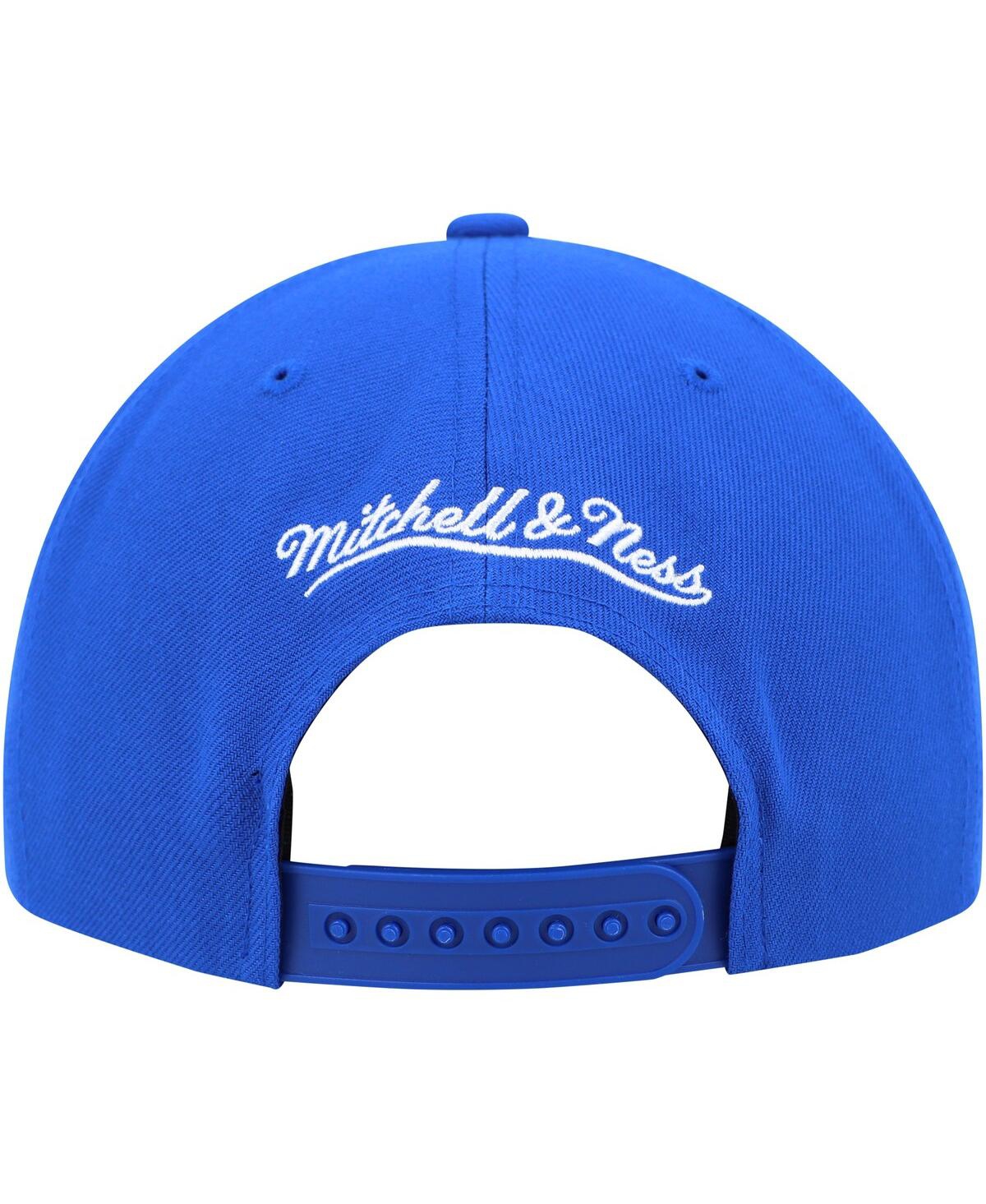 Shop Mitchell & Ness Men's  Navy Washington Capitals Vintage-inspired Hat Trick Snapback Hat