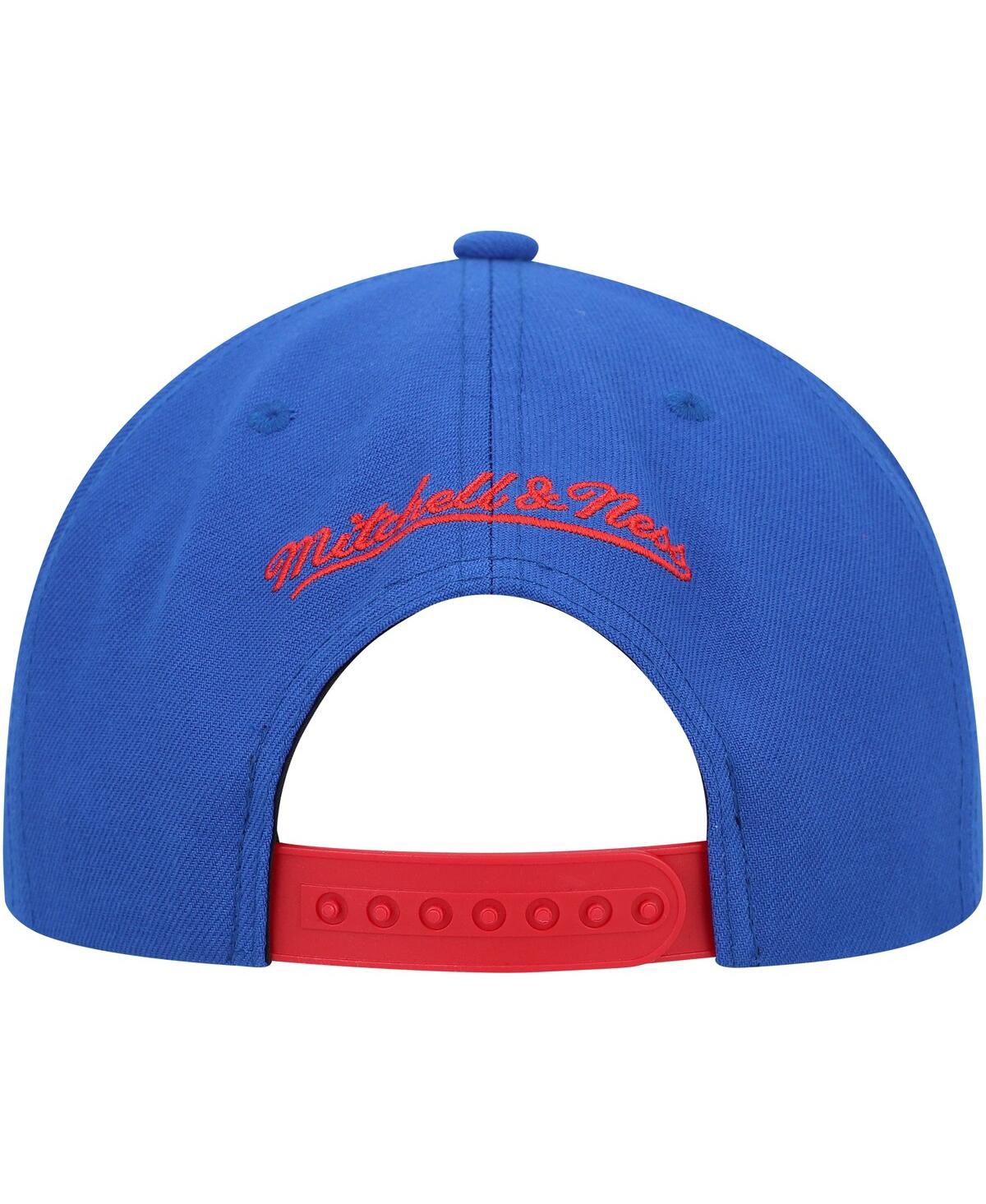 Men's Mitchell & NessMontreal Canadiens Retro Lock Up Snapback Hat - Blue