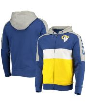 Los Angeles Rams Starter Extreme Fireballer Pullover Hoodie - Heathered  Gray/Gold