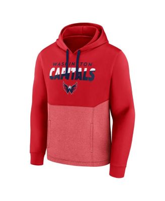 Men's Red Washington Capitals Slash Attack Pullover Hoodie