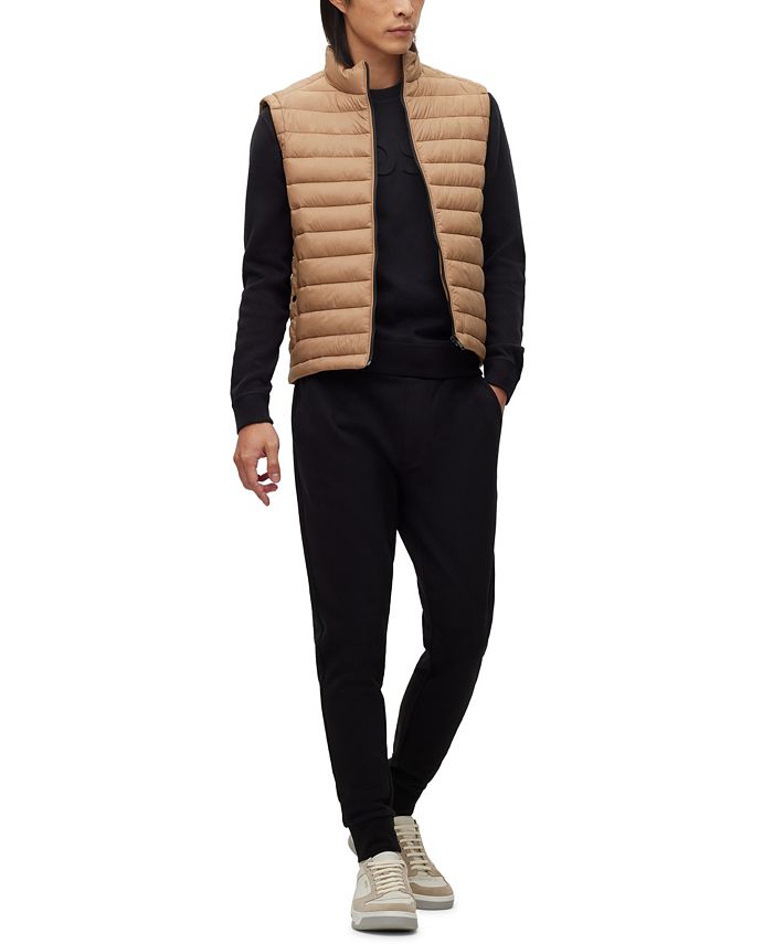 Hugo Boss Mens Packable Gilet With Tonal Logo Macys