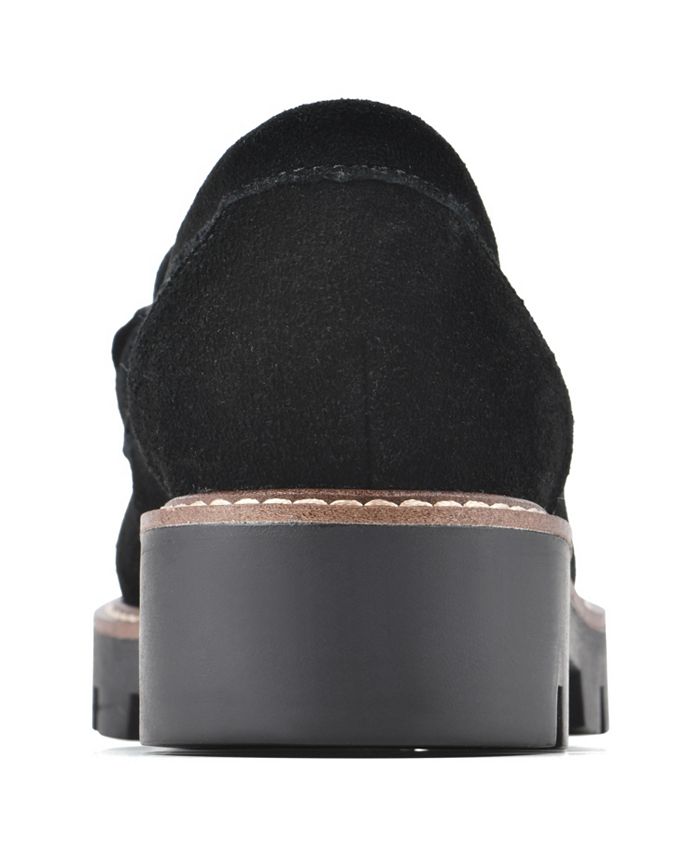 White Mountain Women's Goodie Lug Sole Loafers Macy's