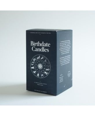The January Birthdate Candle Collection