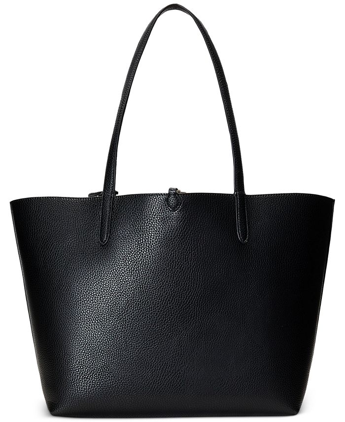 Lauren Ralph Lauren Large Reversible Tote Bag & Reviews - Handbags ...