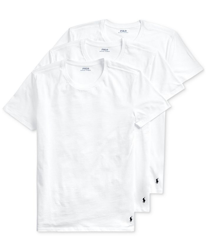 Polo Ralph Lauren Men's Classic Undershirt 3-Pack - Macy's