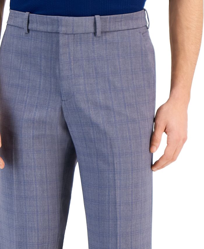 Perry Ellis Portfolio Men's Modern-Fit Stretch Resolution Dress Pants ...