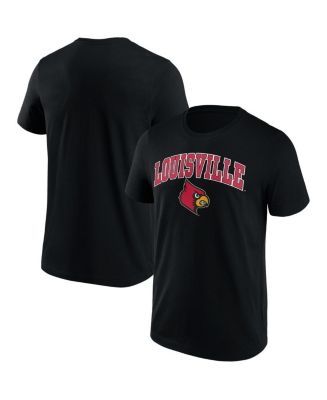 Men's Fanatics Branded Charcoal Louisville Cardinals Campus Pullover Hoodie