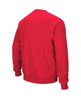 Men's Arizona Wildcats Arch and Logo Crew Neck Sweatshirt