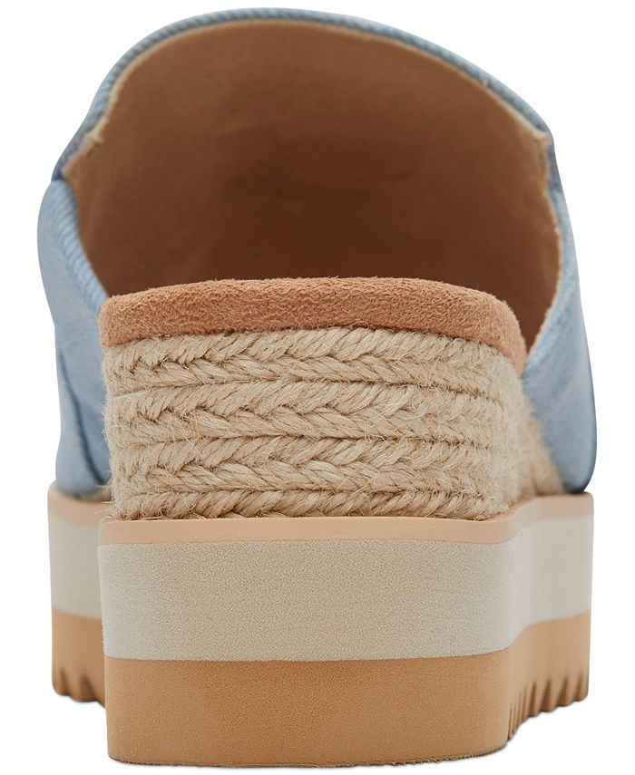 TOMS Women's Diana Mule Flatform Wedge Sandals Macy's