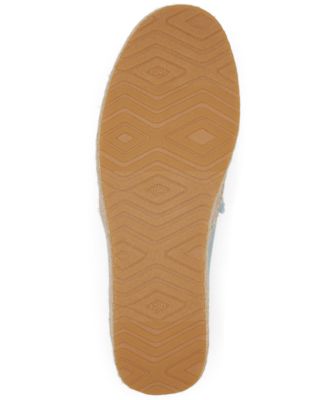 Women's Valencia Canvas Platform Espadrilles Flats